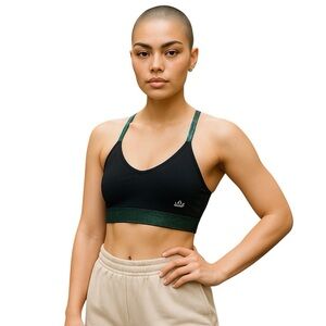 Anthropologie Beyond Yoga Blue and Green Sports Bra S
